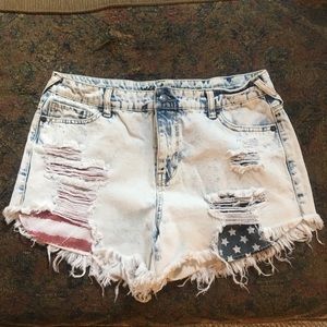 American Flag shorts